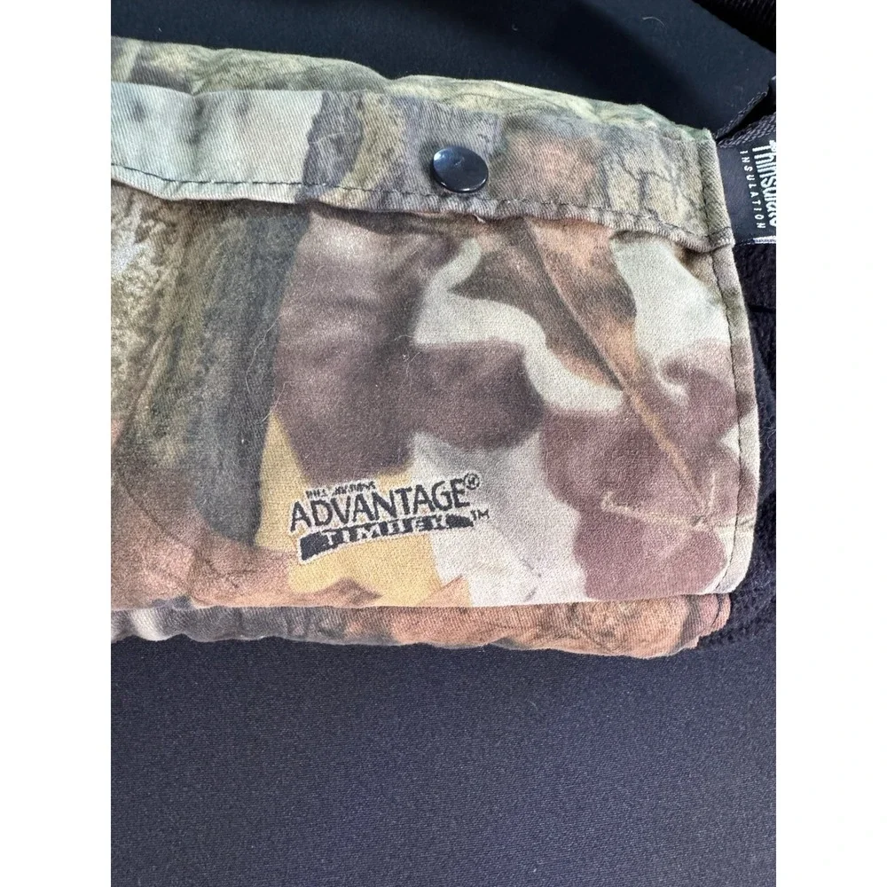 Thinsulate Camo Hand Warmer Muff Pouch, Multicolor/Black, Adjustable Strap